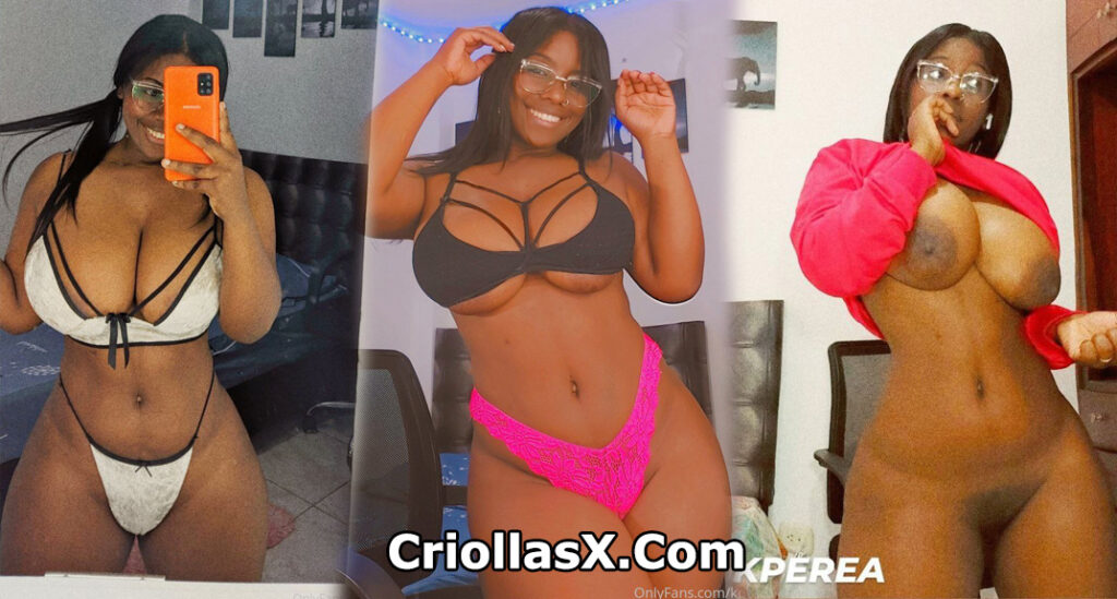 Negra tetona colombiana Kperea para Onlyfans