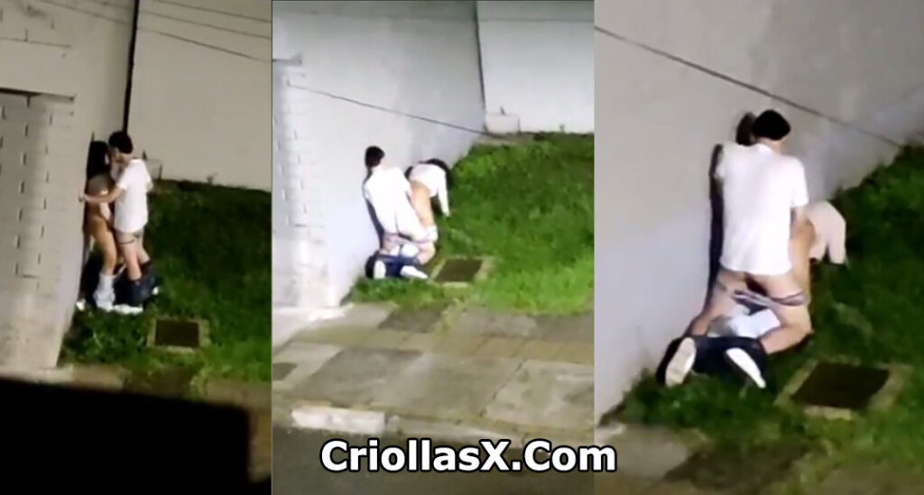 Pareja colombiana borracha tiene sexo en la calle - Porno Criollo