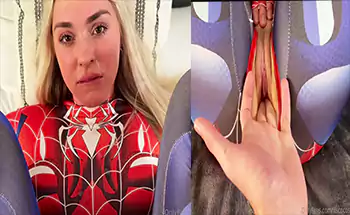 Spider Woman ‘Itscocostar Porn’ Eating Cock and Fucked by Harry