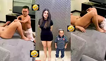 Enano Jorgito el Guayaco En Sexo oral a Novia ‘Chupalo’