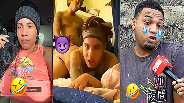 La shantal RD Singando, Dice Le Fui Infiel A Doble Cara Miralo JAJA