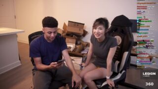 Leena Xu TSM UPSKIRT FLASHING BATIES VIDEO