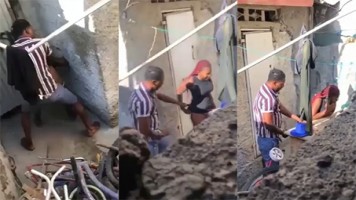 Este tipo fue grabado singando morena que no lo dejo venirse