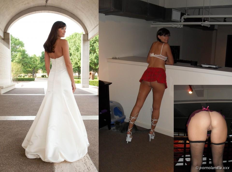 ¡¡¡NI SIQUIERA SE CASA, Y YA SE CONVIERTE EN PUTA!!! - Foto 130948