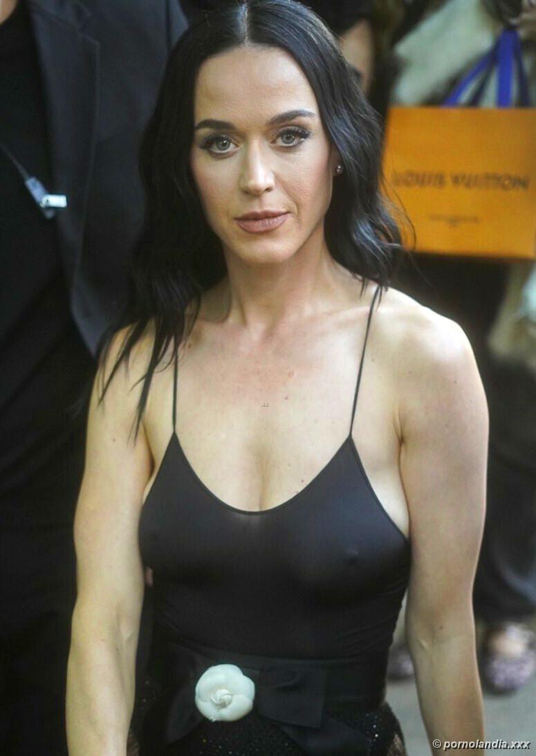 Katy Perry captada desnuda mostrando sus pechos sin sostén - Foto 247516