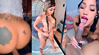 Bebé Reina Dominicana Chupando y Cantando en 4