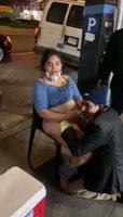 Dominicana quería que se lo mamen en plena vía publica