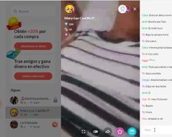 Madura dominicana de tango pajiandose