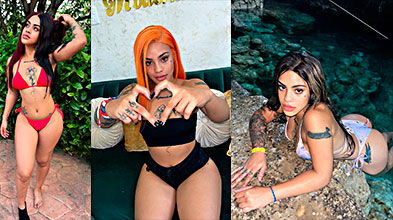 Artista Urbana Dominicana Reina Menor Y Su Rico Y Gran Trasero 😍