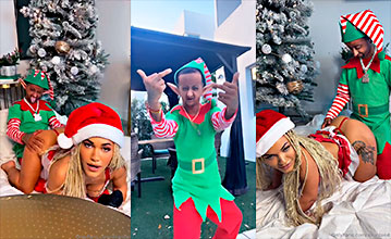 Baby Alien y Tanya Tehanna follando en Navidad 🎅
