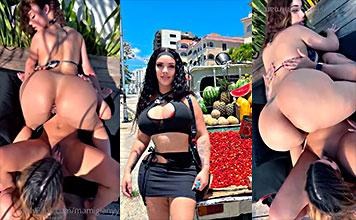 La dominicana Gianny Albania se folla a dos lesbianas en un trío caliente 🌈