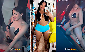 La dominicana Laura Castellanos mete el Totazo en la boca del cliente