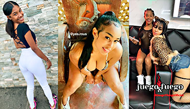Madeline Dominicana, Rous Salvaje y Betty, Show Explícito en la Discoteca