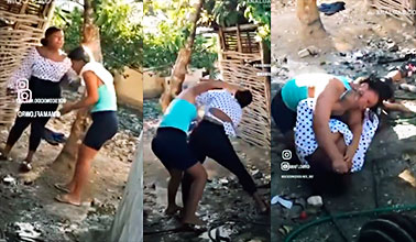 😱 Dominicanas se pelean por su macho y hasta enseñan las tetas