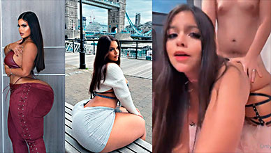 Gracie Bon Solo dice qué gran papá mientras la follan 🍑