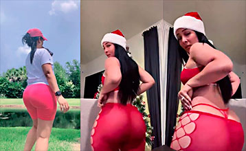 La bebé dominicana Yafri les desea una buena noche de Navidad 🎅
