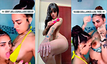 La Mellas Fresh cobra 10.000 dólares por un trío porno 🥰