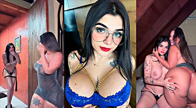 La mexicana Karely Ruiz con una lesbiana de nalgas extremas