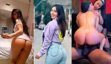 Paola Maldonado en trio con negro de gran polla 😘