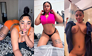 La dominicana tetona Crismeiry Severino desea una polla en el baño