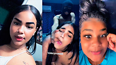 Tragala Maldita Perra Le Dicen A Valeryn Masiel En El Video Porno