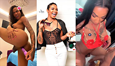 Trans dominicana La Shakatah se quedó sin aire y dice maldito papi
