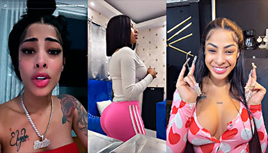 Yailin, la más viral, es captada desnuda por fanáticos de Voyeur XXX