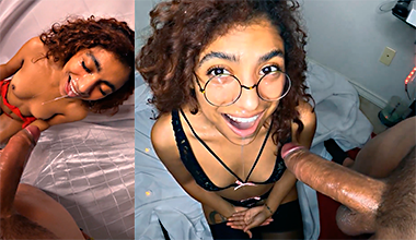 WTF, 13 intense loads of semen on this young woman’s face