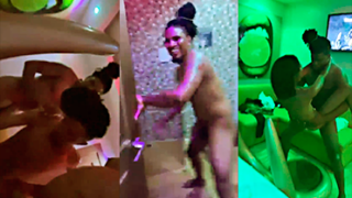 3 Dominicanos Singando Intenso a Una Flaca Resistente