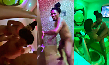 3 Dominicanos Singando Intenso a Una Flaca Resistente