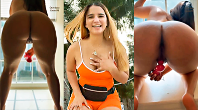 Dominicana Caomi Abierta En 4 Con Un Intenso Vibrador En El Toto