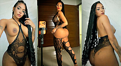 Morena Dominicana Peny Con Unas Tetas Muy Enormes Y Ricas