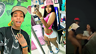Artista Urbano Rony Alca Singando En 4, A Vanessa Garcia